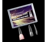 Chiaro Piazza Chiodi Punte Per Acrilico Professionale Lungo Mandorla Full Covers False Extension 240Pcs Facile Trim Nail