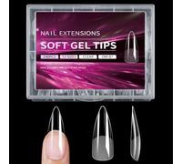 Chiaro Piazza Chiodi Punte Set 240Pcs Gel Copertura Completa False 12 Dimensioni Estensioni Per La Casa Manicure Nail Art Accessori