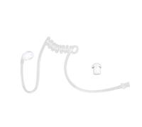 Chiaro Tubo Acustico Arrotolato Con Auricolari Per Cuffia Auricolare Della Radio A Due Vie