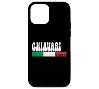 CHIAVARI City Italia Vintage Bandiera Italia per gli amanti dei viaggi Custodia per iPhone 12 mini