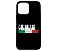 CHIAVARI City Italia Vintage Bandiera Italia per gli amanti dei viaggi Custodia per iPhone 13 Pro Max