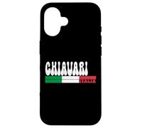 CHIAVARI City Italia Vintage Bandiera Italia per gli amanti dei viaggi Custodia per iPhone 16