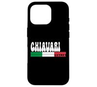 CHIAVARI City Italia Vintage Bandiera Italia per gli amanti dei viaggi Custodia per iPhone 16 Pro