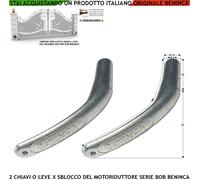 Chiave 2 Leve 9686877 di Sblocco Emergenza Motore BOB Benincà Cancello Elettrico