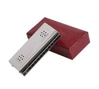 Chiave A 10 Fori C E G Entrambi I Lati Armonica Strumenti Arpa Piastra Di Copertura In Acciaio Inossidabile Con Canna Di Rame Armonica Strumento Musicale