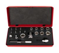 Unior Set Di Punte E Bussole 1782 1/4-3/8´´