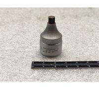 Chiave a Bussola 1/2" Extra-Corta con Inserto Esagonale 6 mm - Hazet 985-6