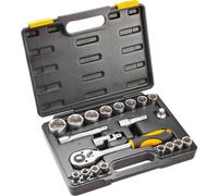Chiave a bussola 1/2 pollice CrV acciaio (set di 21) 38D642