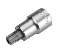 Chiave a bussola 1/2" Punta Torx Inver T55 - Strumento di fissaggio per viti Torx in montaggio e manutenzione industriale.