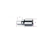 CHIAVE A BUSSOLA 17 MM MASCHIO ESAGONALE ATTACCO 3/4 928ME/17