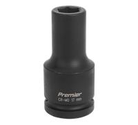 Chiave a Bussola 17mm Profondo 1.9cmSq Drive - Sealey IS3417D Nuovo