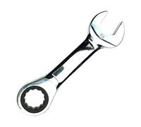 Chiave a bussola a cricchetto 8-18 mm con manico corto a cricchetto reversibile combinata singola chiave ad apertura rapida