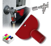 Chiave a bussola adatta per valvola a parete esterna Kemper, rubinetto Frosti, rubinetto esterno, valvola Frosti-Plus, disponibile in 7 colori (rosso)