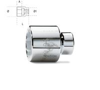Beta 928B 26 - Chiavi a bussola con attacco quadro femmina 3/4" bocca poligonale, cromate