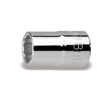 Beta 920B 21 - Chiavi a bussola con attacco quadro femmina 1/2" bocca poligonale, cromate