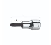 Chiave a bussola con impronta xzn 233 1/2 nxzn 10lx64
