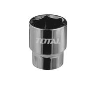 Chiave a bussola da 1/2 con bocca esagonale - 26 mm TOTAL by INECO