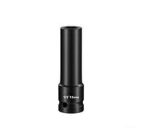 Chiave a bussola esagonale da 1/2 pollice, 8 mm, 10 mm, 12 mm, 13 mm, in acciaio al cromo vanadio, convertitore per chiave elettrica AC, chiave al litio pneumatica