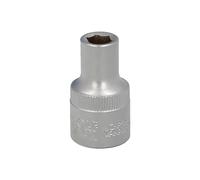 Chiave a bussola esagonale da 8 mm. Profilo a 6 lati. Acciaio al cromo vanadio, bordi rotondi