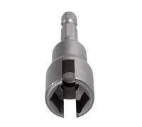 Chiave a bussola industriale con codolo esagonale da 1/4", lunghezza 65 mm, chiave a bussola a farfalla, dado ad ala lunga, cacciavite elettrico