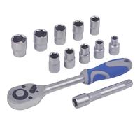 Chiave a bussola LUX-TOOLS 12,5 mm set 12 pz