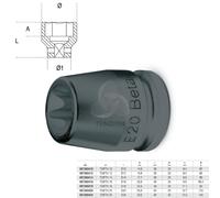 Chiave A Bussola Macchina Torx 1/2" - Beta 720FTX