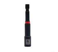 Chiave a bussola magnetica in acciaio al cromo vanadio da 65 mm, con manicotto di prolunga per installazione di dadi esagonali, attività meccaniche e di montaggio (6 mm)