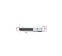 Chiave a bussola maschio viti esascanalate BETA 920ES Special form socket driver