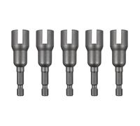 Chiave a bussola per bullone a farfalla da 1/4 "6,35 mm con gambo esagonale adattatore dado cacciavite elettrico cacciavite elettrico chiave per cacciavite elettrico