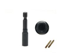 Chiave a bussola per cacciavite e viti a doppia testa, supporto per punte a doppia testa con gambo esagonale, manicotto in metallo per lavorazione del legno e mobili (B)