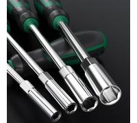 Chiave a bussola per cacciavite per dadi esagonali, lunghezza 514 mm, per montaggio e smontaggio rapido nella manutenzione del veicolo (11 mm)