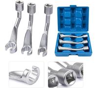 Chiave a Bussola per Iniettori Diesel Ad Anello Aperto kit 3 Pezzi 1/2 Pollici