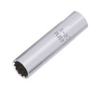 Chiave a bussola professionale per candele da 14 mm con clip a molla slittamento per unità da 3/8 pollici strumento di lunga durata utilizzare tappi di rimozione