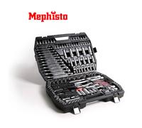 Chiave a Bussola Punta Set Pro Ratschenkoffer CRV-XXL 216-tlg. 1/4 - 3/8 - 1/2