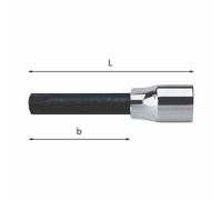 Chiave a bussola Ribe impronta esascanalata attacco 1/2'' - USAG 233 1/2 NS