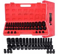 Chiave a Bussola Set 1/2 " 35tlg. Corto Lungo 8-32mm Crmo Avvitatore Set Valigia