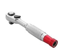 Chiave a bussola universale a doppia testa piccola portatile antiscivolo | Chiave a cricchetto per riparazione auto, moto, bici, casa, falegnameria, armadietto idraulico, 0,6 cm