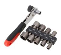 Chiave a bussola utensile manuale 10 pz adattatore 6,35 mm/1/4 pollici dado di a