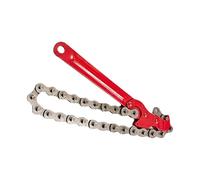 Chiave a catena professionale con ganascia regolabile, corpo in metallo, finitura anticorrosione, per manutenzione del veicolo, chiave antiscivolo per garage