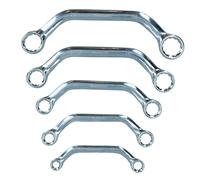 Chiave a chiave metrica MM mezza luna anello C ostruzione 5 pz 10 misure 8 - ...