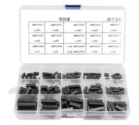 Chiave a con estremità arrotondata, resistente alla ruggine resistente 140pcs Chiave a con estremità rotonda Chiavi per alberi di trasmissione parallele 8mm 10mm 12mm 16mm 20mm