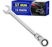 Chiave a Cricchetto 17mm - Chiave Inglese a Cricchettoin Acciaio Legato CrV