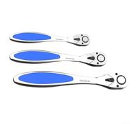 Chiave a cricchetto 38 con distribuzione bilanciata del peso per una migliore maneggevolezza durante attività estese per spazi ristretti (9,5)