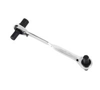 Chiave a cricchetto 4 in 1 con testa flessibile, chiave a cricchetto a doppio cassetto - Chiave a cricchetto ad alta durezza - Chiavi a bussola cricchetto efficace forte e stabile per la manutenzione