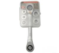 Chiave a cricchetto 7 in 1 con doppia testa e meccanismo reversibile a 72 denti, compatibile con chiusure standard (bidirezionale)