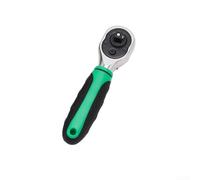 Chiave a cricchetto a due vie con sistema di ingranaggi a 72 denti per lavori in aree strette, funzione di sgancio rapido, compatibile con prese da 1/4 3/8 1/2 pollici (6,35 mm)