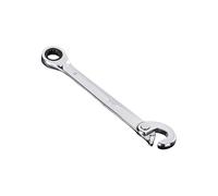 Chiave a cricchetto ad azione rapida, per impieghi pesanti, struttura in acciaio 45#, per meccanici e uso domestico, strumento per installazioni rapide