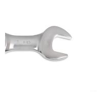 Chiave a cricchetto compatta con manico corto per riparazioni auto e assemblaggio di mobili, progettata per raggiungere spazi ristretti con facilità (17 mm)