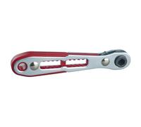 Chiave a cricchetto compatta in acciaio al carbonio con scanalature antiscivolo a 36 denti, cacciavite a cricchetto per compiti precisi