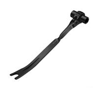 Chiave a cricchetto con doppia presa da 18 mm e 19 mm, per uso professionale e fai da te, con leva di retromarcia per un cambio di direzione efficiente e multiuso